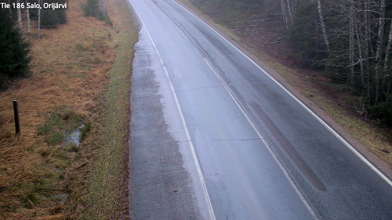 Weather Camera Image Väg 186 Salo, Orijärvi, Salo, Varsinais-Suomi