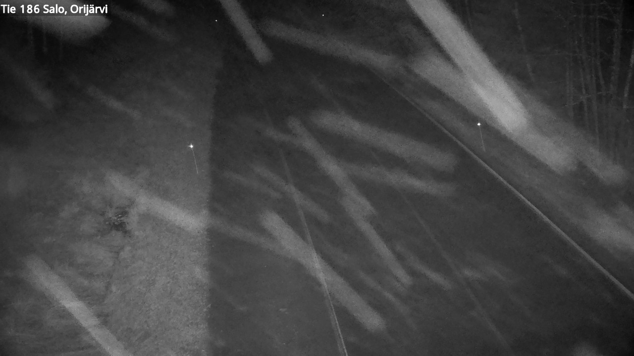 Weather Camera Image Väg 186 Salo, Orijärvi, Salo, Varsinais-Suomi