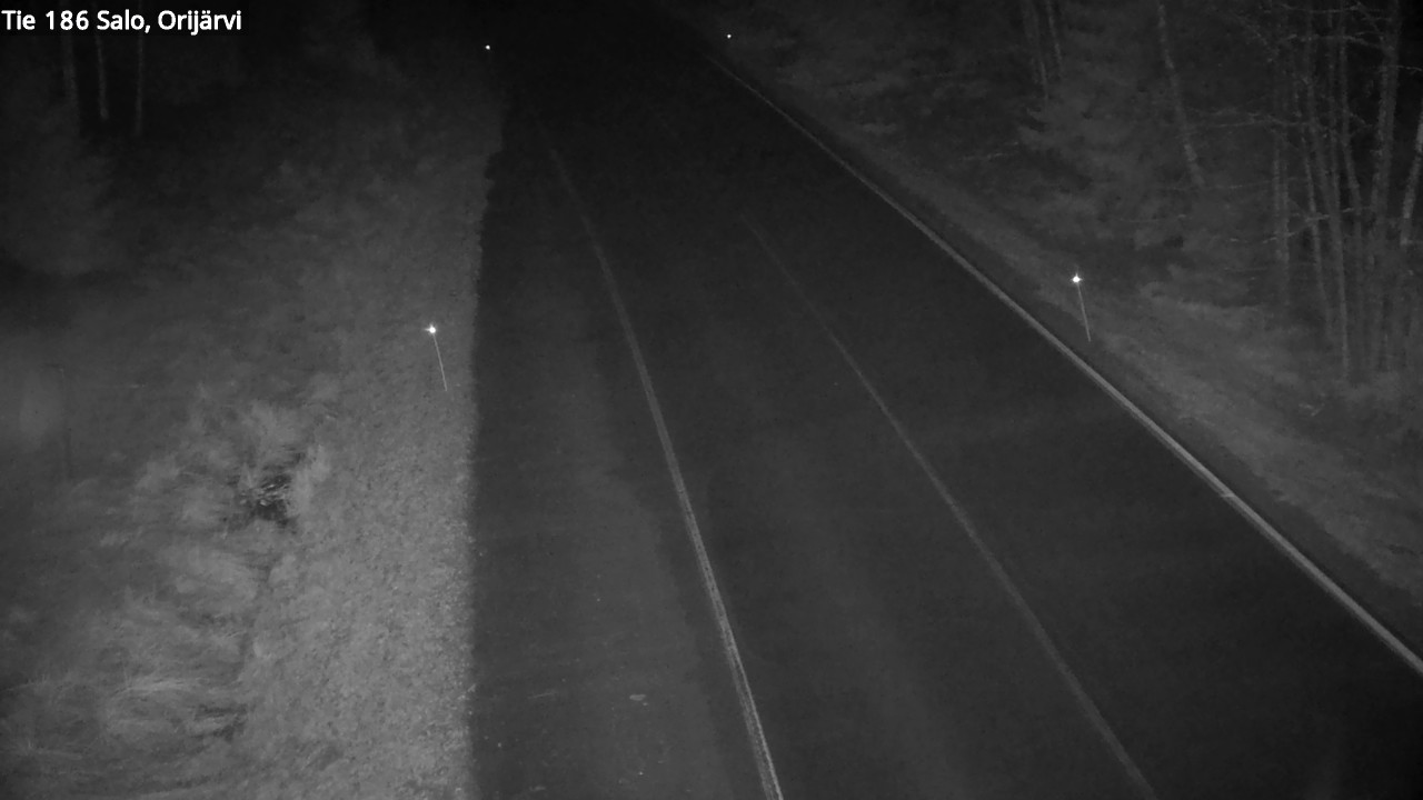 Weather Camera Image Väg 186 Salo, Orijärvi, Salo, Varsinais-Suomi