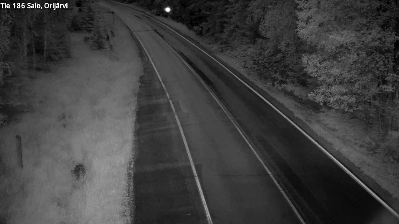 Weather Camera Image Road 186 Salo, Orijärvi, Salo, Varsinais-Suomi