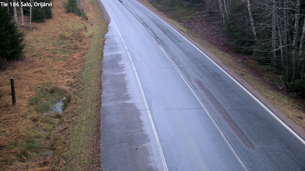 Weather Camera Image Väg 186 Salo, Orijärvi, Salo, Varsinais-Suomi