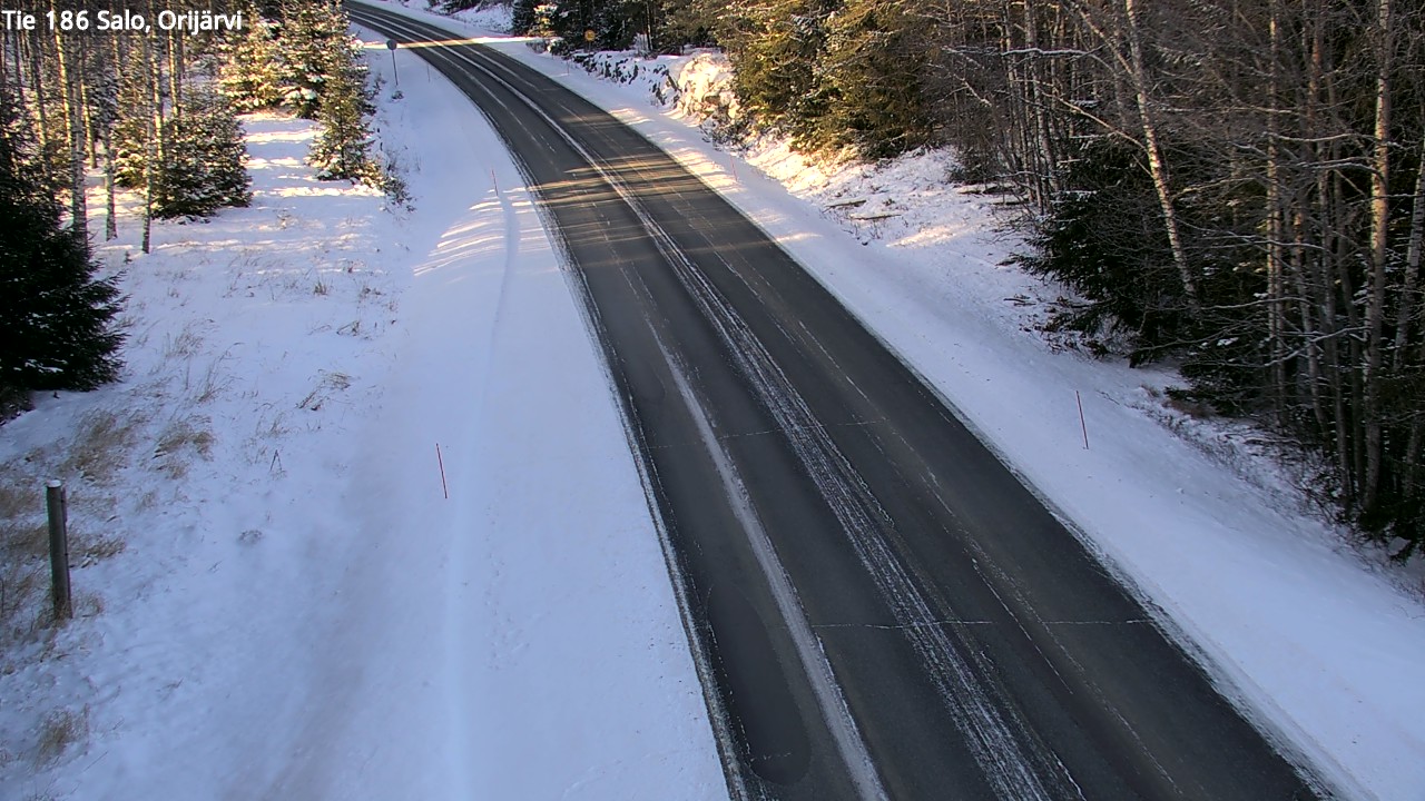 Weather Camera Image Road 186 Salo, Orijärvi, Salo, Varsinais-Suomi