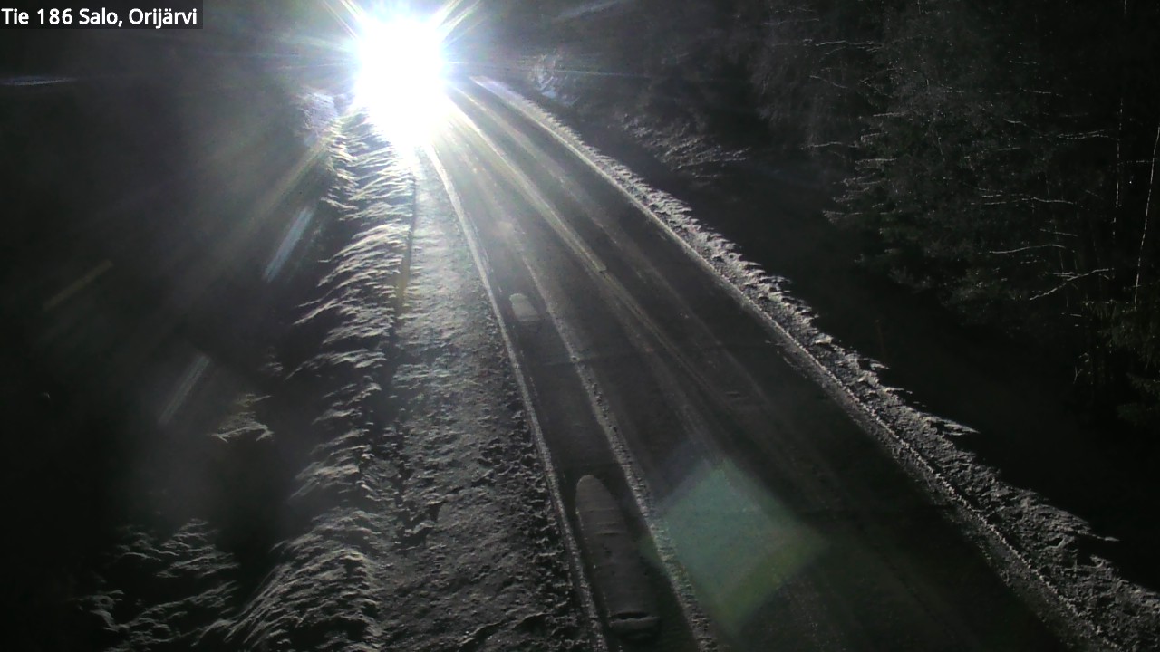 Kelikamerat Kuva Tie 186 Salo, Orijärvi, Salo, Varsinais-Suomi