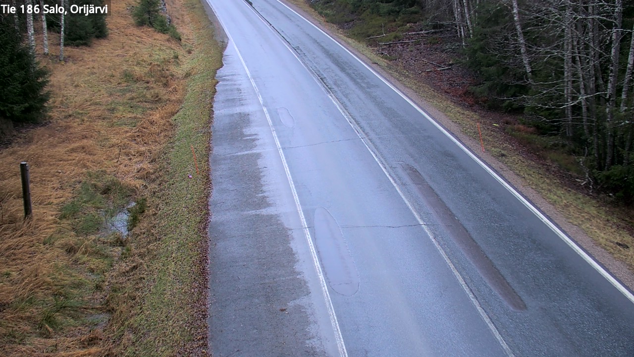 Weather Camera Image Väg 186 Salo, Orijärvi, Salo, Varsinais-Suomi