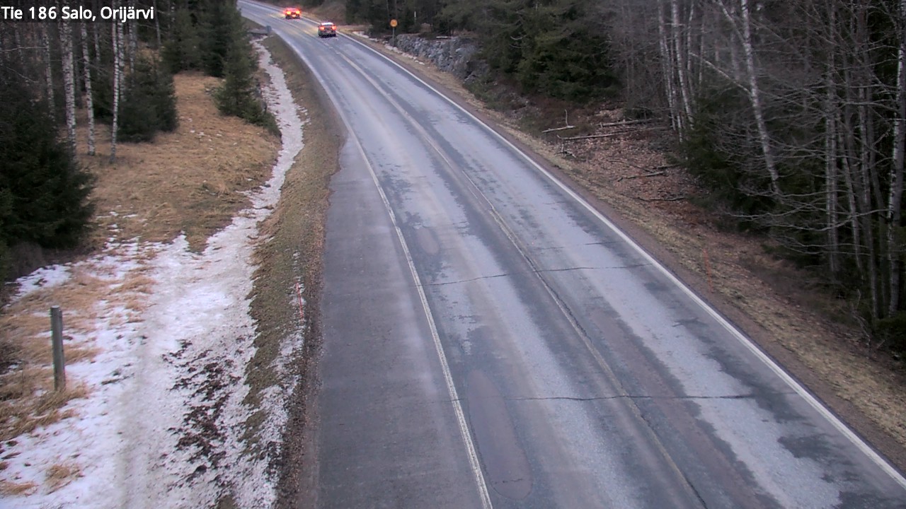 Weather Camera Image Road 186 Salo, Orijärvi, Salo, Varsinais-Suomi