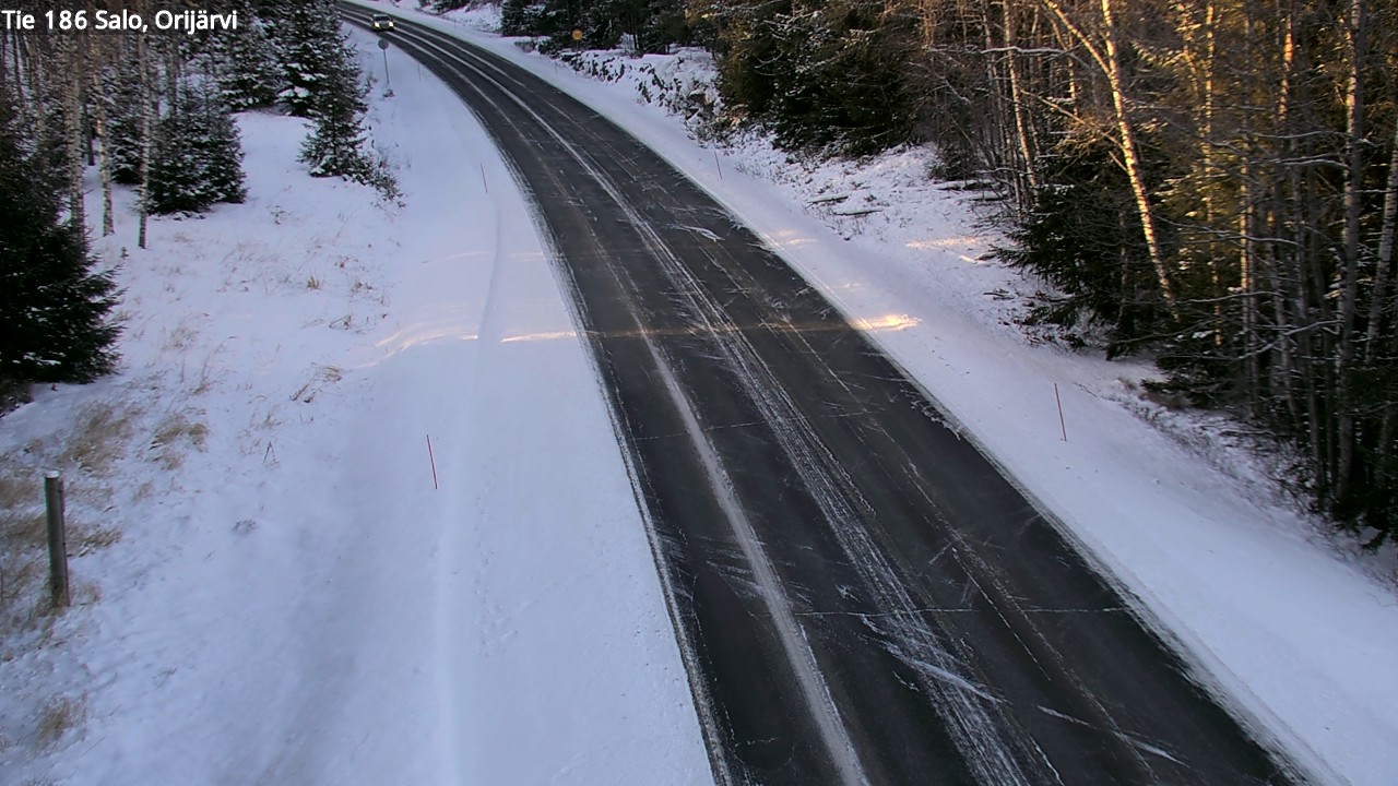Weather Camera Image Road 186 Salo, Orijärvi, Salo, Varsinais-Suomi