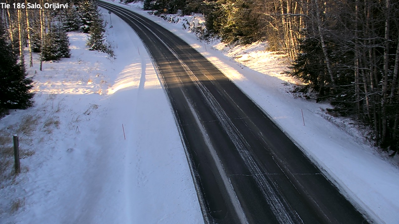 Weather Camera Image Road 186 Salo, Orijärvi, Salo, Varsinais-Suomi