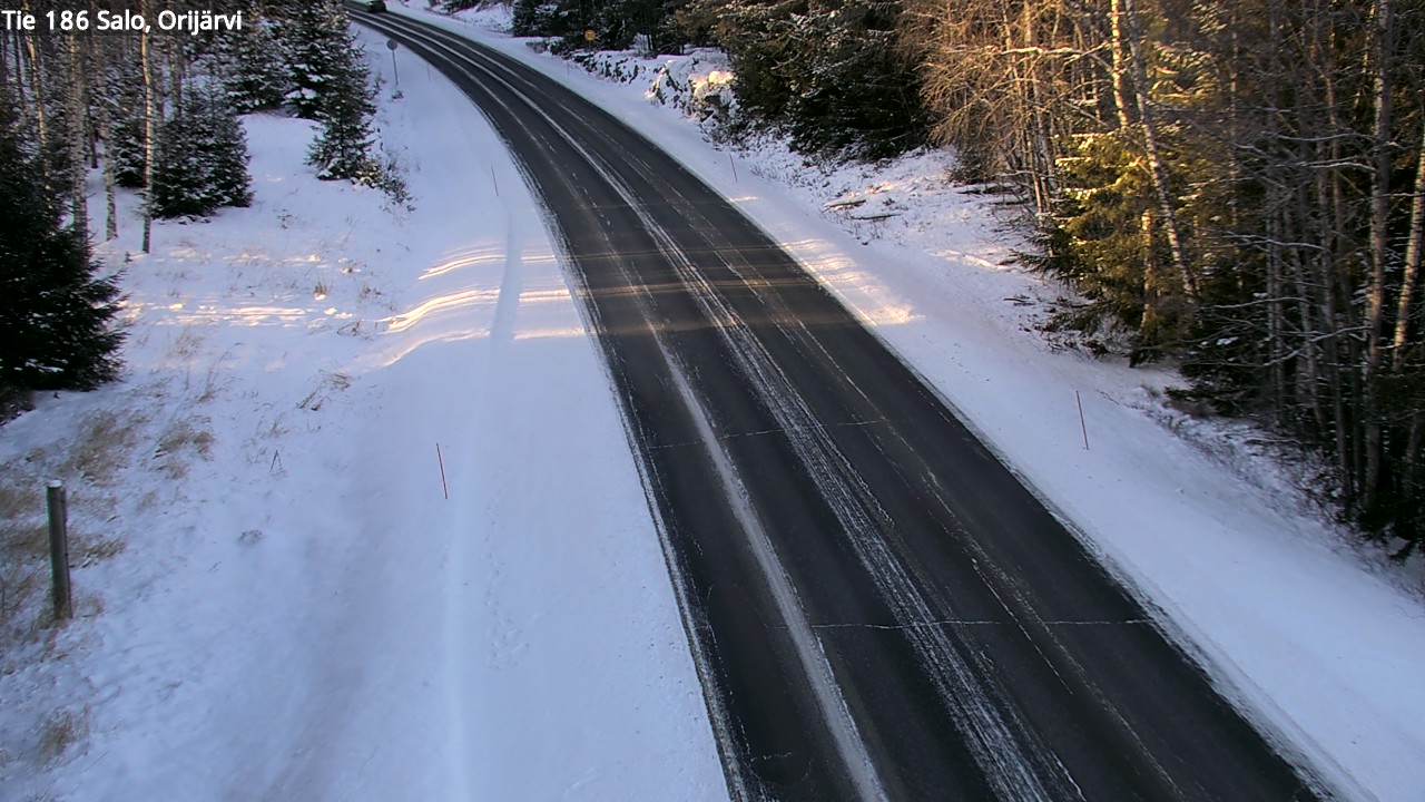 Weather Camera Image Road 186 Salo, Orijärvi, Salo, Varsinais-Suomi
