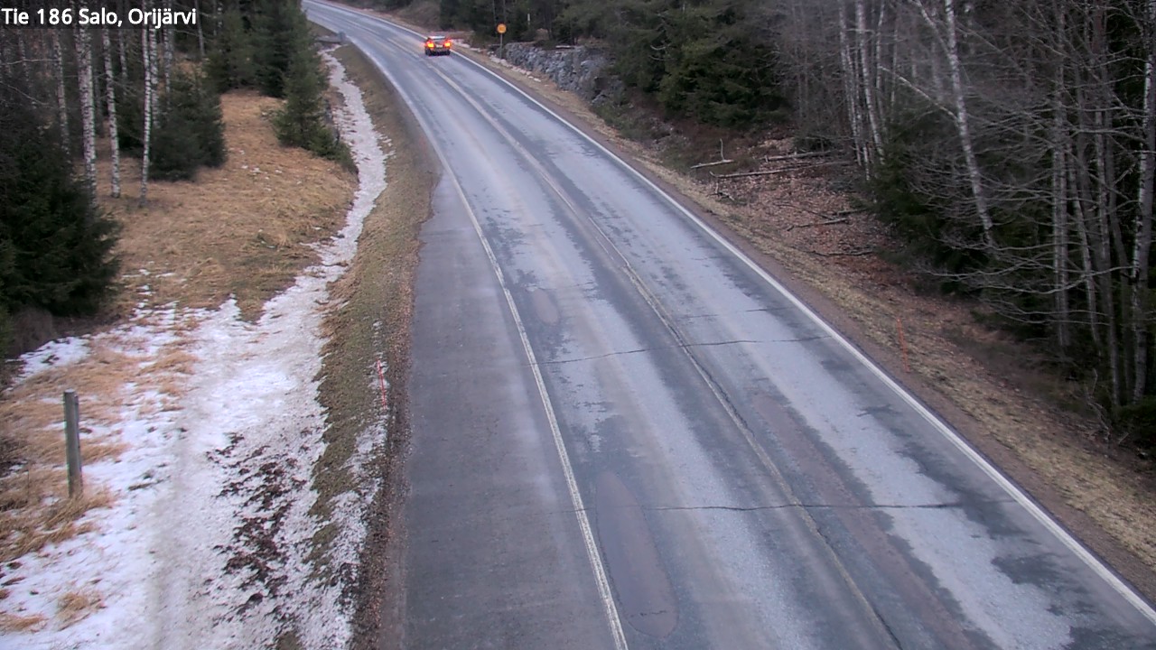 Weather Camera Image Road 186 Salo, Orijärvi, Salo, Varsinais-Suomi
