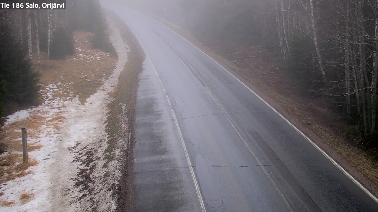 Kelikamerat Kuva Tie 186 Salo, Orijärvi, Salo, Varsinais-Suomi