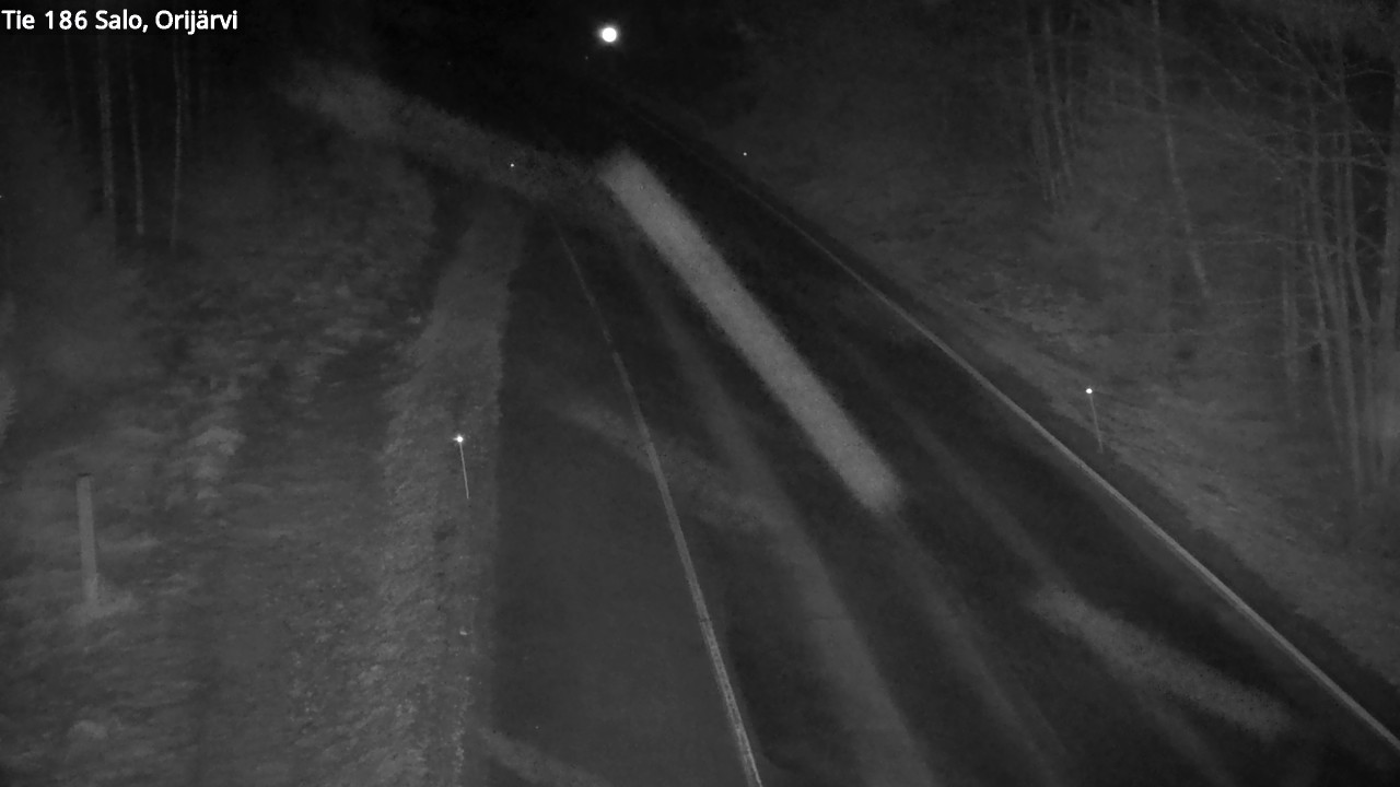 Weather Camera Image Road 186 Salo, Orijärvi, Salo, Varsinais-Suomi