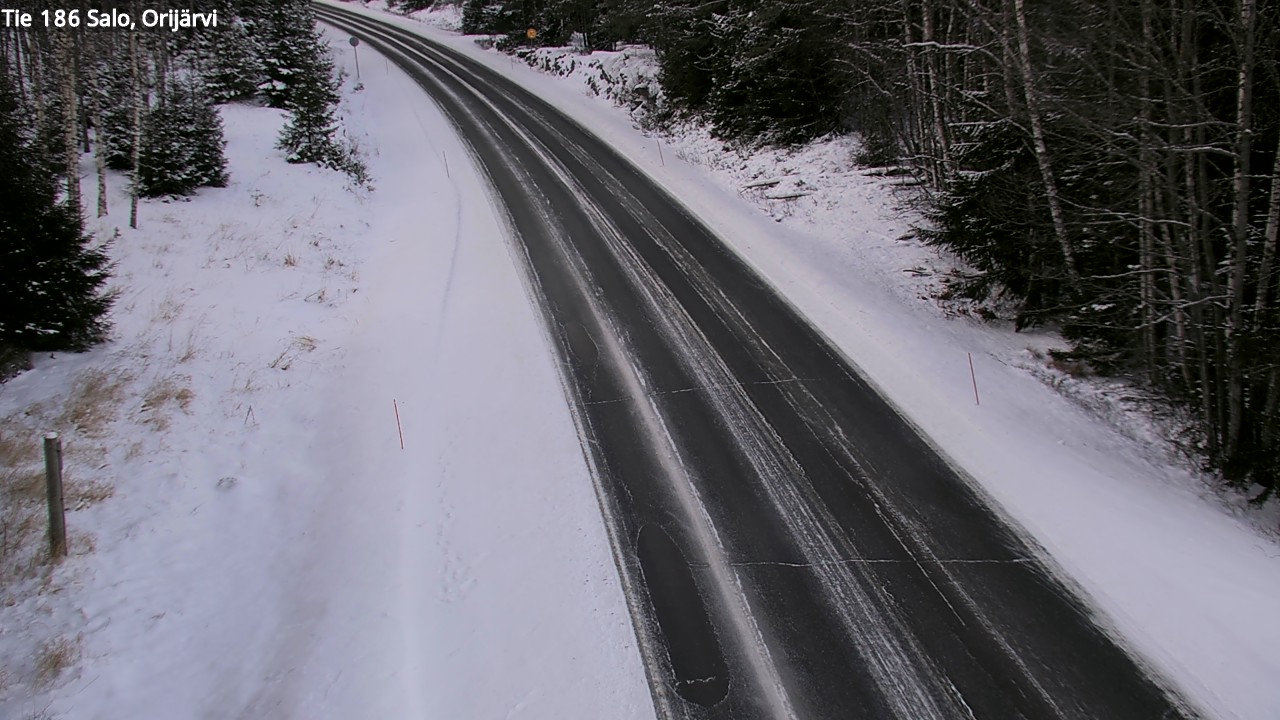 Kelikamerat Kuva Tie 186 Salo, Orijärvi, Salo, Varsinais-Suomi