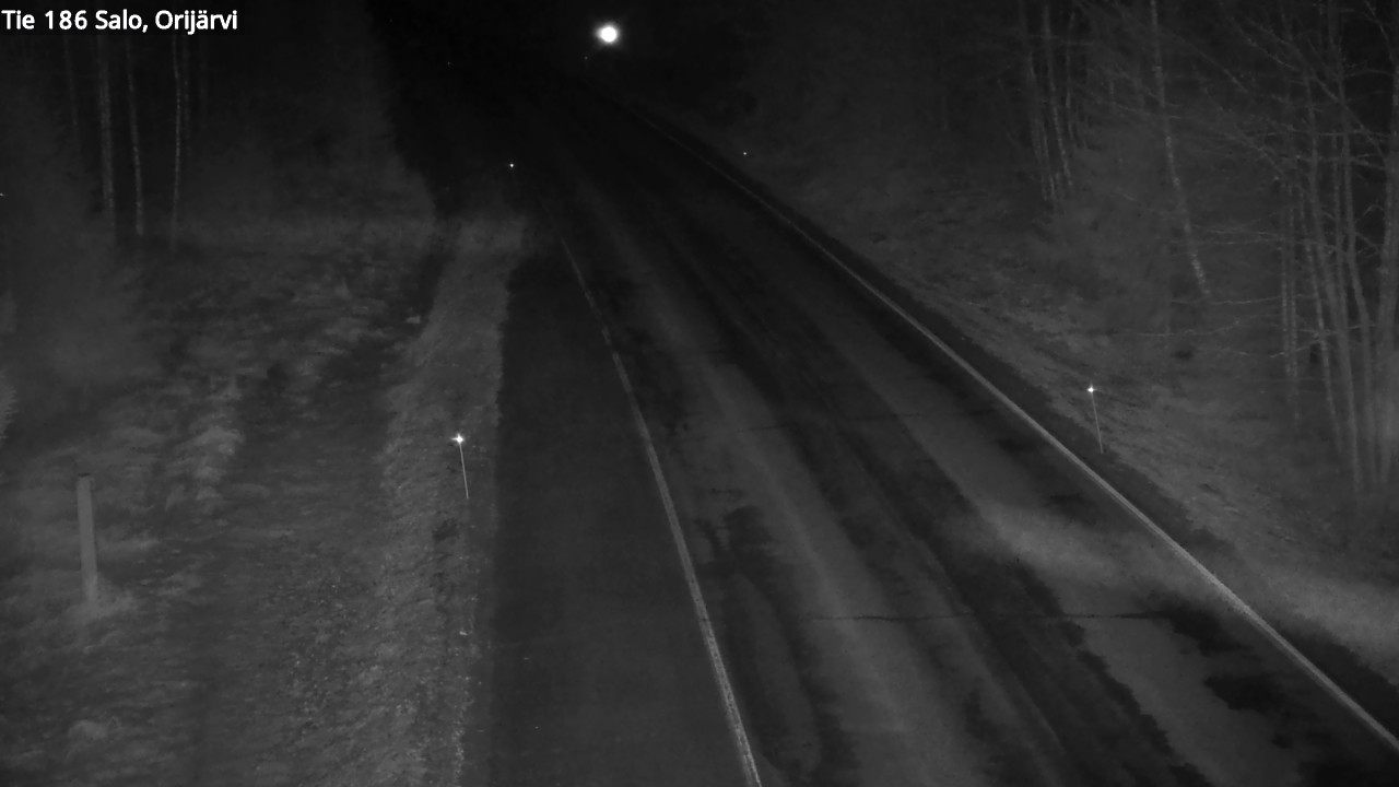 Weather Camera Image Road 186 Salo, Orijärvi, Salo, Varsinais-Suomi