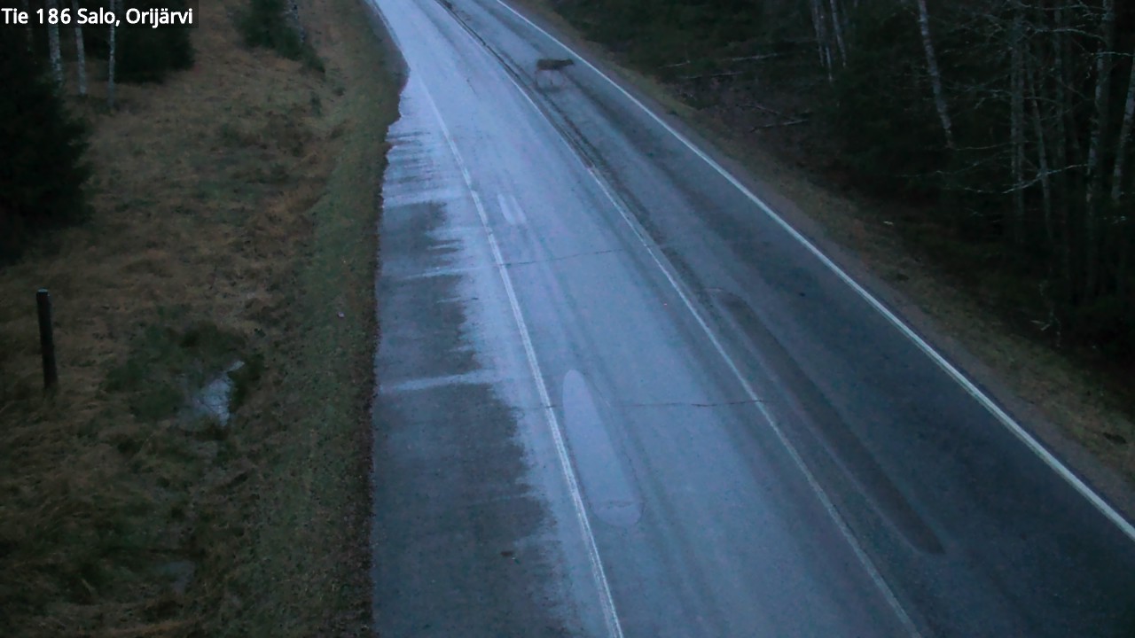 Weather Camera Image Väg 186 Salo, Orijärvi, Salo, Varsinais-Suomi