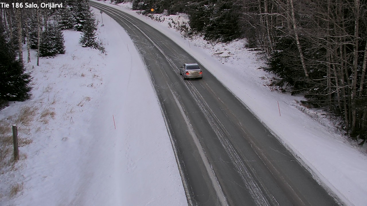 Weather Camera Image Väg 186 Salo, Orijärvi, Salo, Varsinais-Suomi