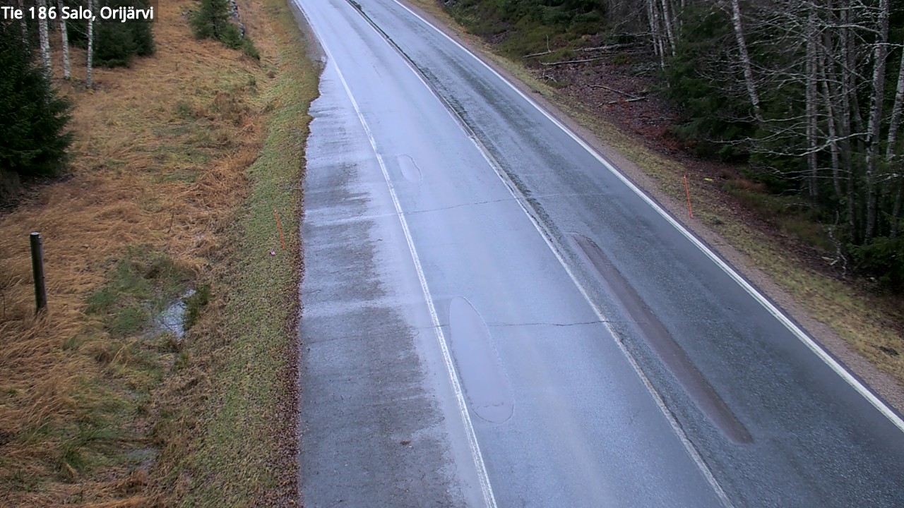 Weather Camera Image Väg 186 Salo, Orijärvi, Salo, Varsinais-Suomi