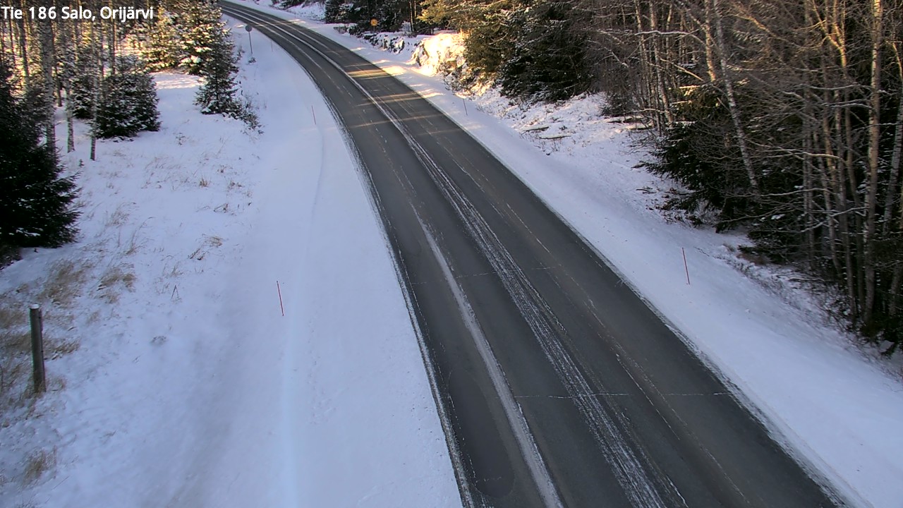 Weather Camera Image Road 186 Salo, Orijärvi, Salo, Varsinais-Suomi