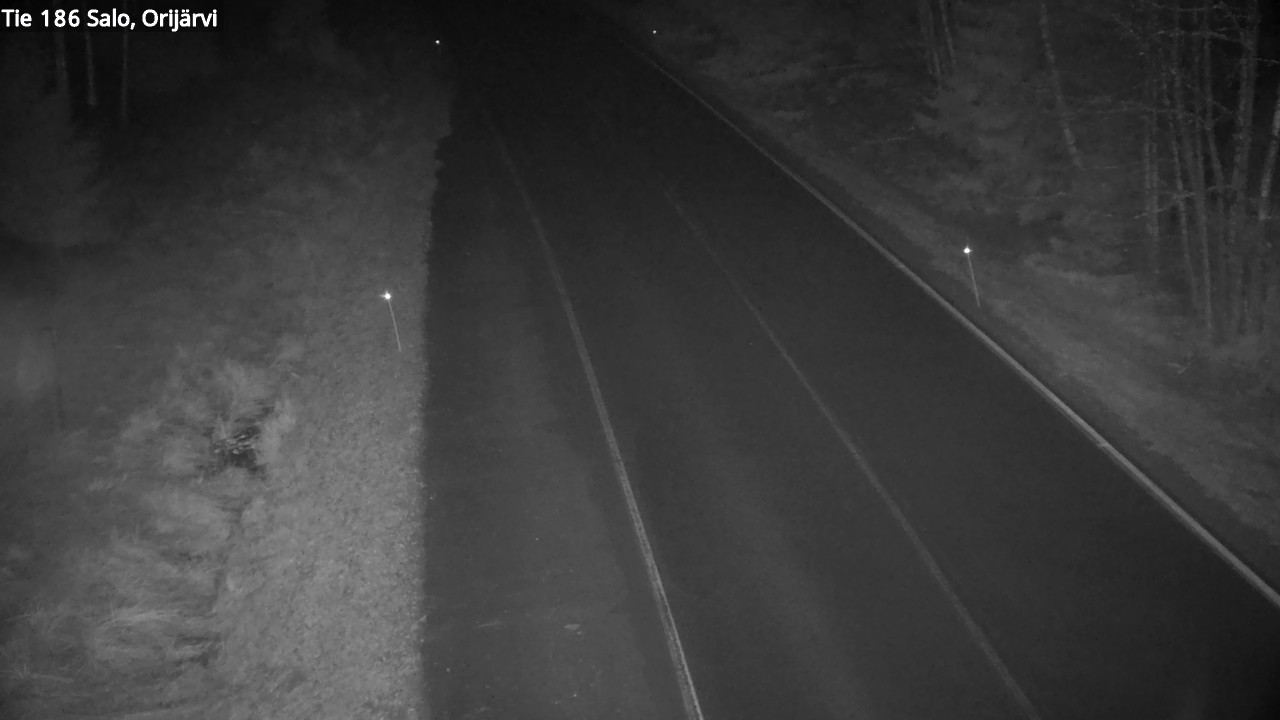 Weather Camera Image Väg 186 Salo, Orijärvi, Salo, Varsinais-Suomi