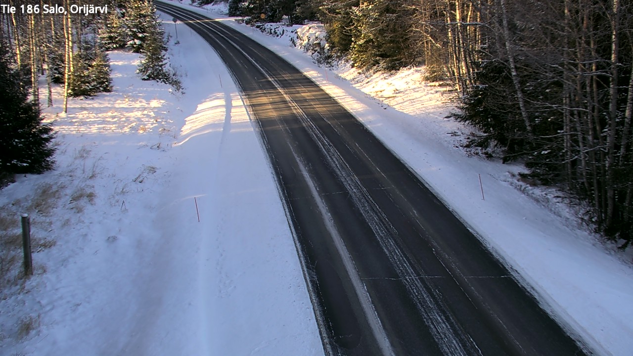 Weather Camera Image Road 186 Salo, Orijärvi, Salo, Varsinais-Suomi