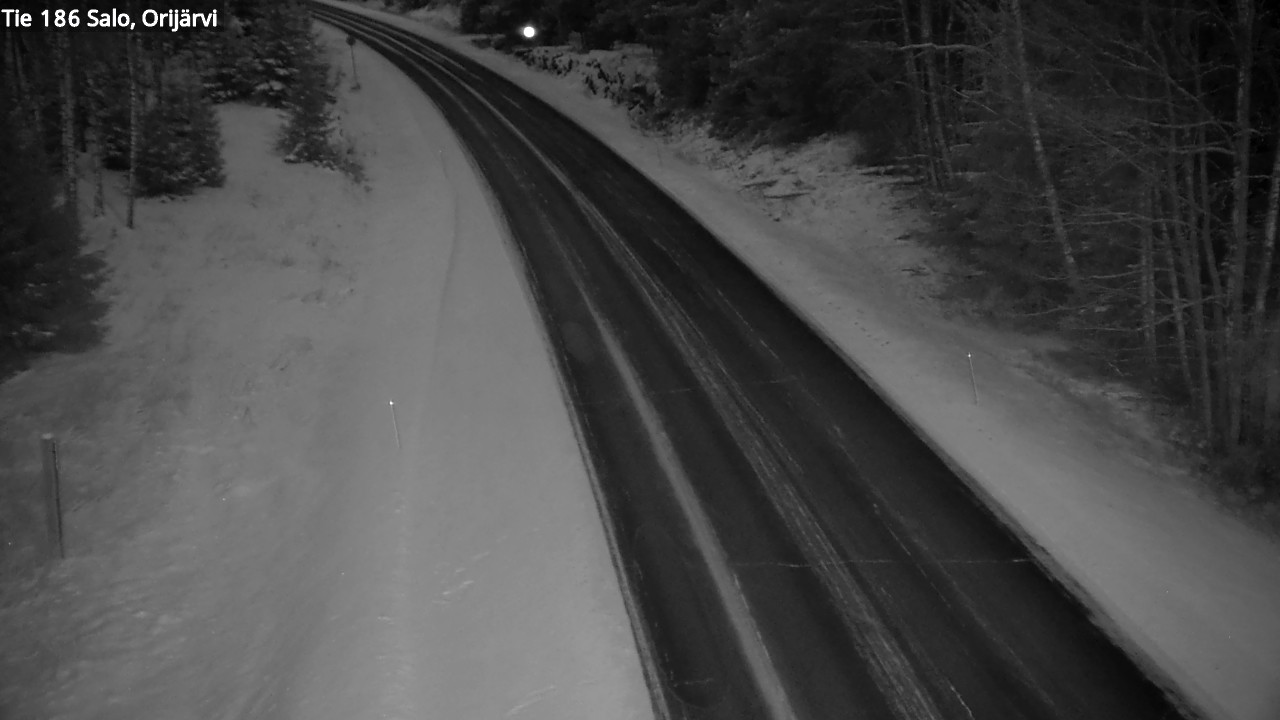 Weather Camera Image Road 186 Salo, Orijärvi, Salo, Varsinais-Suomi