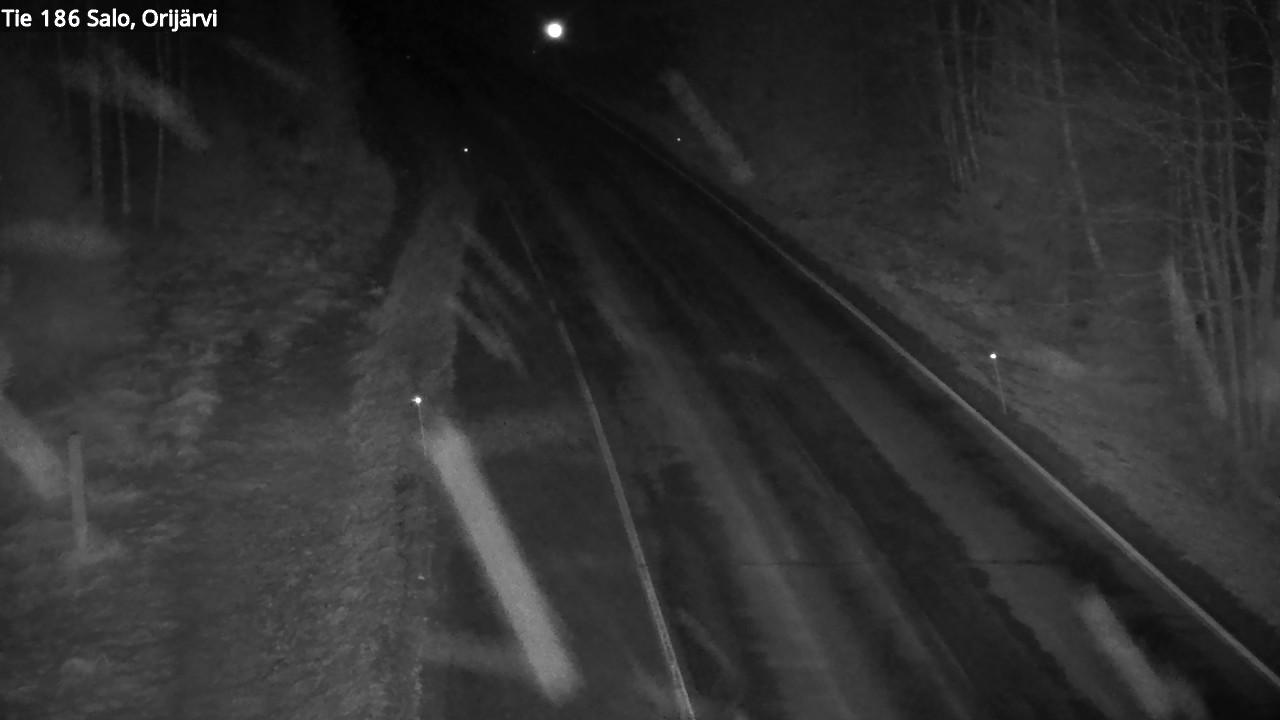 Weather Camera Image Road 186 Salo, Orijärvi, Salo, Varsinais-Suomi