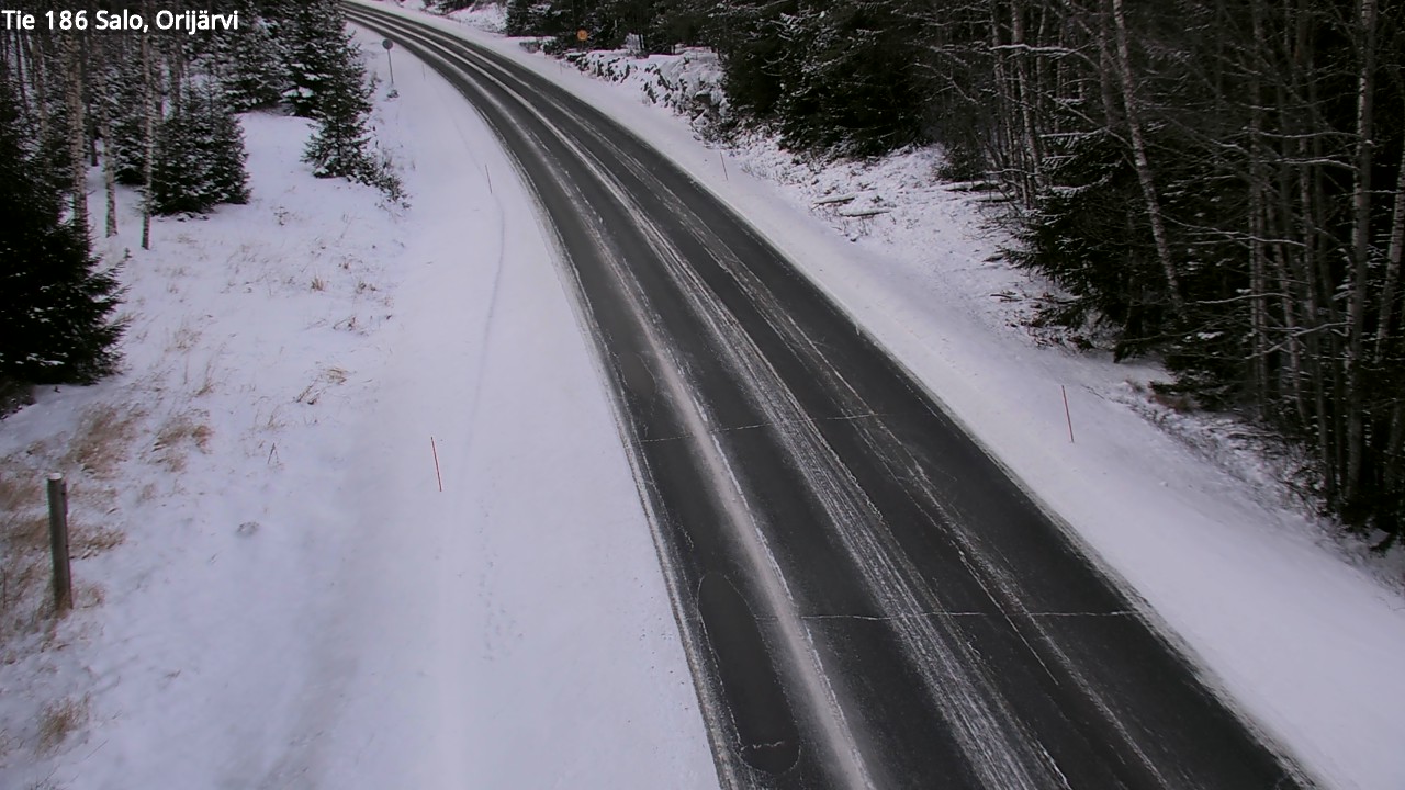 Kelikamerat Kuva Tie 186 Salo, Orijärvi, Salo, Varsinais-Suomi