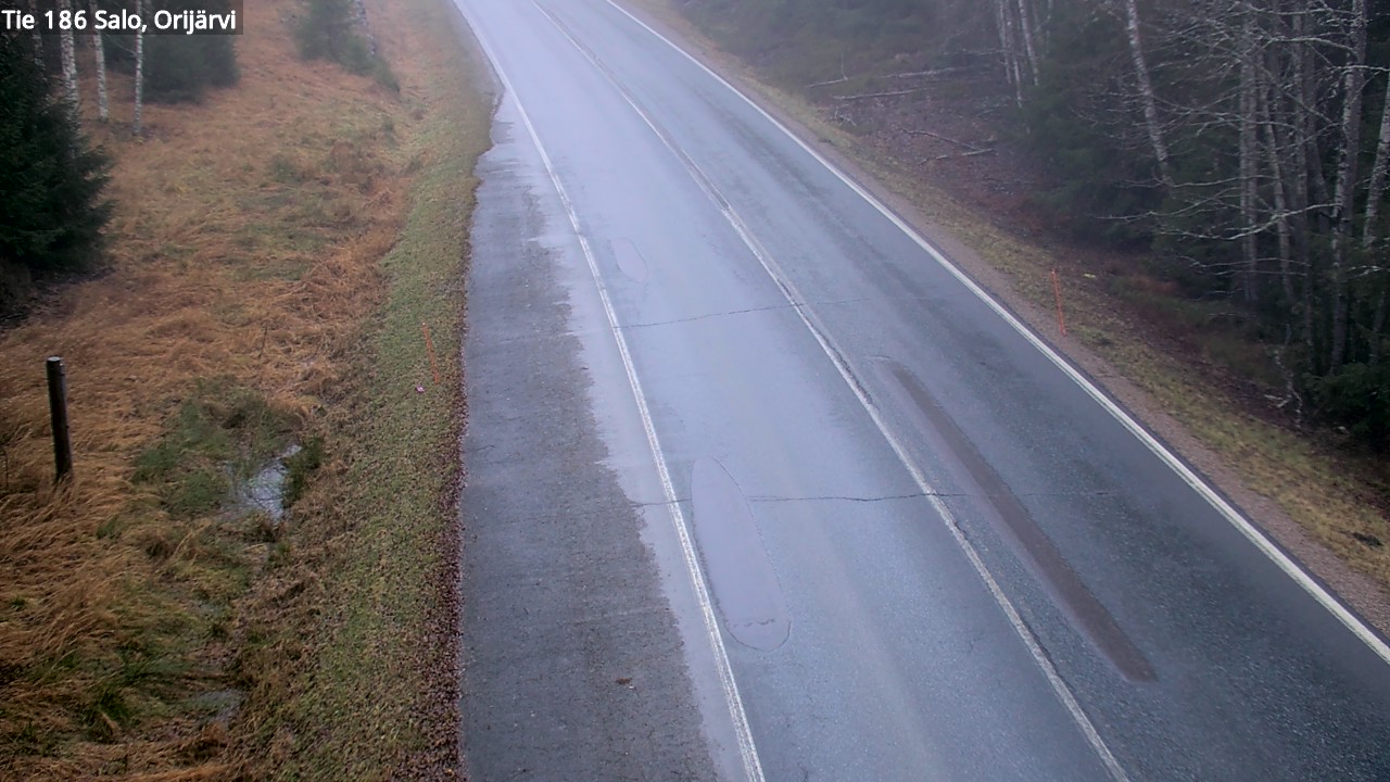 Weather Camera Image Väg 186 Salo, Orijärvi, Salo, Varsinais-Suomi