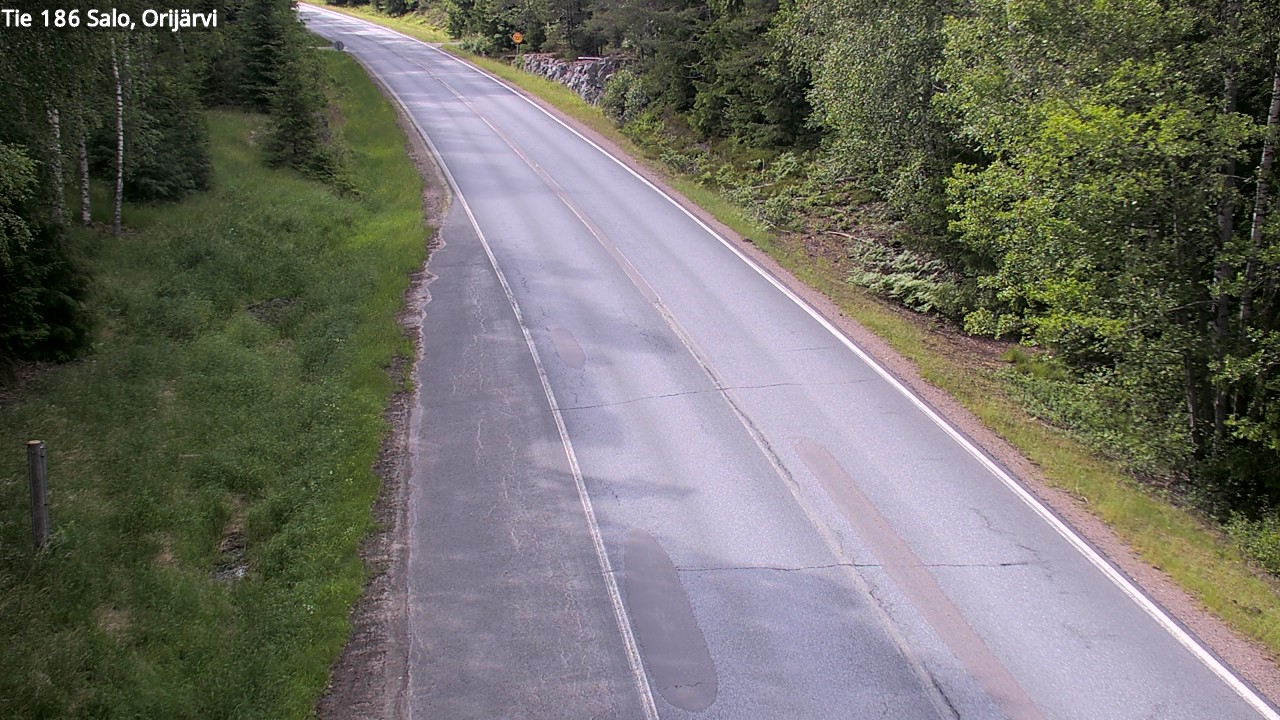 Weather Camera Image Väg 186 Salo, Orijärvi, Salo, Varsinais-Suomi