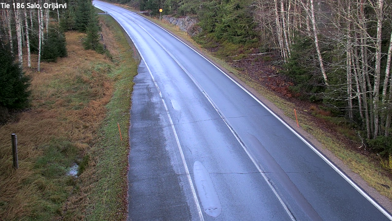 Kelikamerat Kuva Tie 186 Salo, Orijärvi, Salo, Varsinais-Suomi