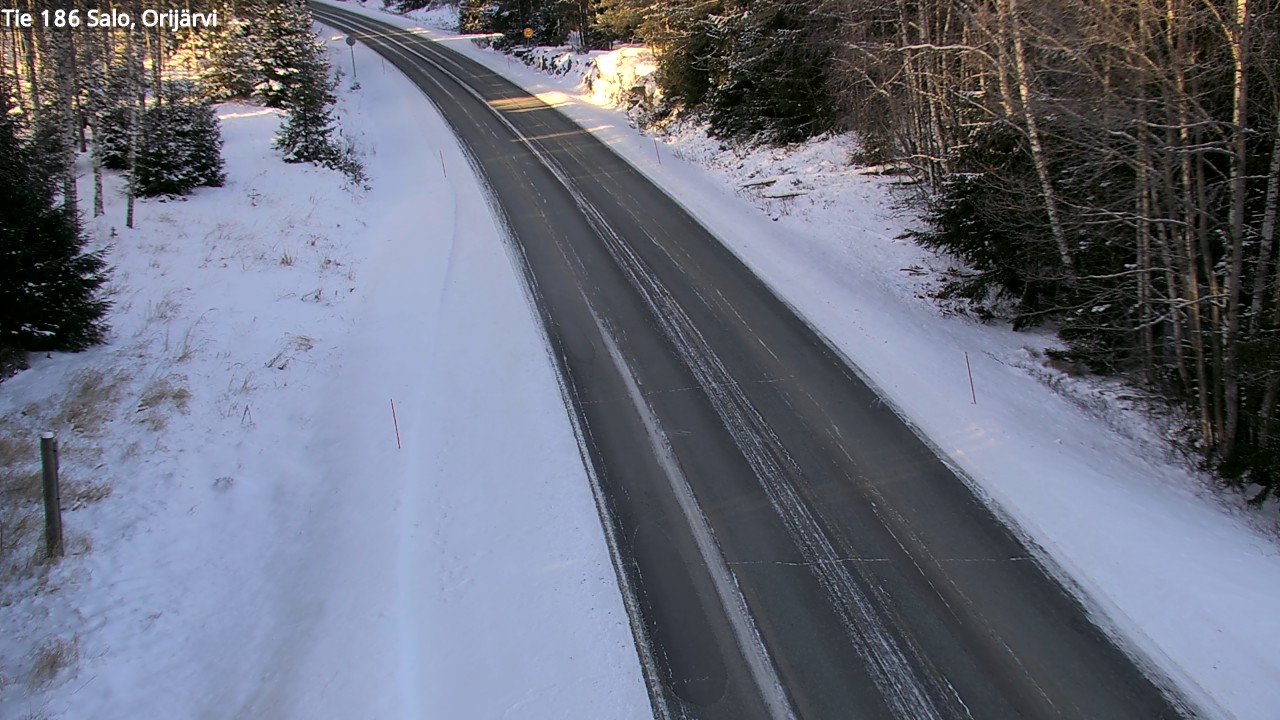 Weather Camera Image Road 186 Salo, Orijärvi, Salo, Varsinais-Suomi