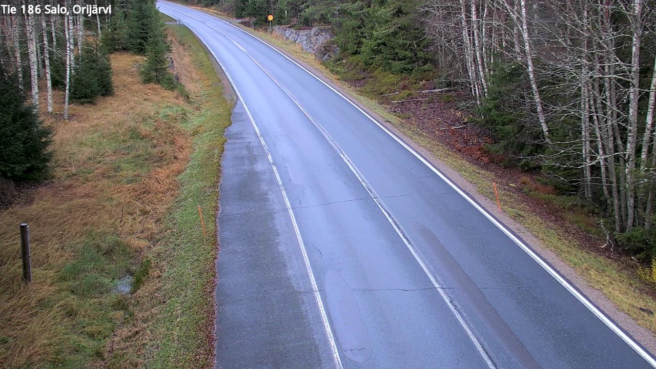 Kelikamerat Kuva Tie 186 Salo, Orijärvi, Salo, Varsinais-Suomi