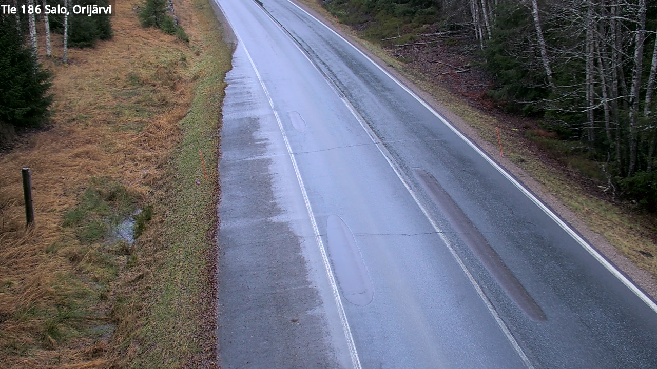 Weather Camera Image Väg 186 Salo, Orijärvi, Salo, Varsinais-Suomi
