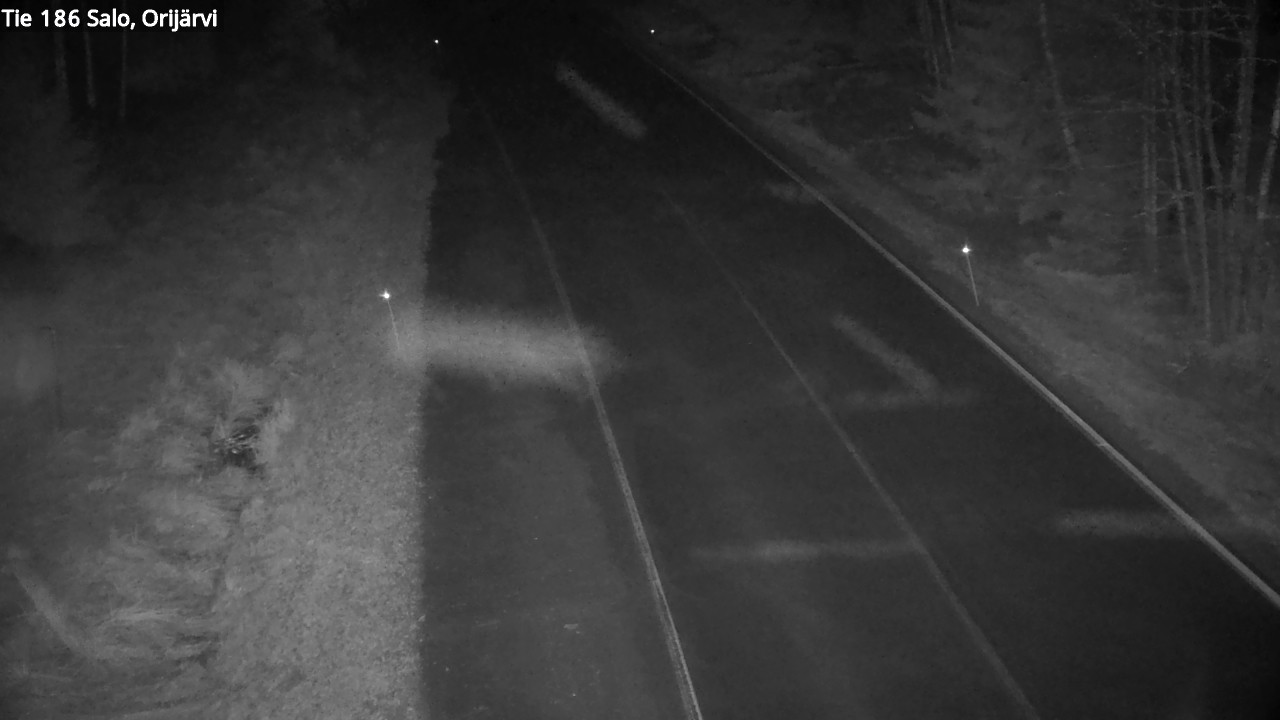 Weather Camera Image Väg 186 Salo, Orijärvi, Salo, Varsinais-Suomi