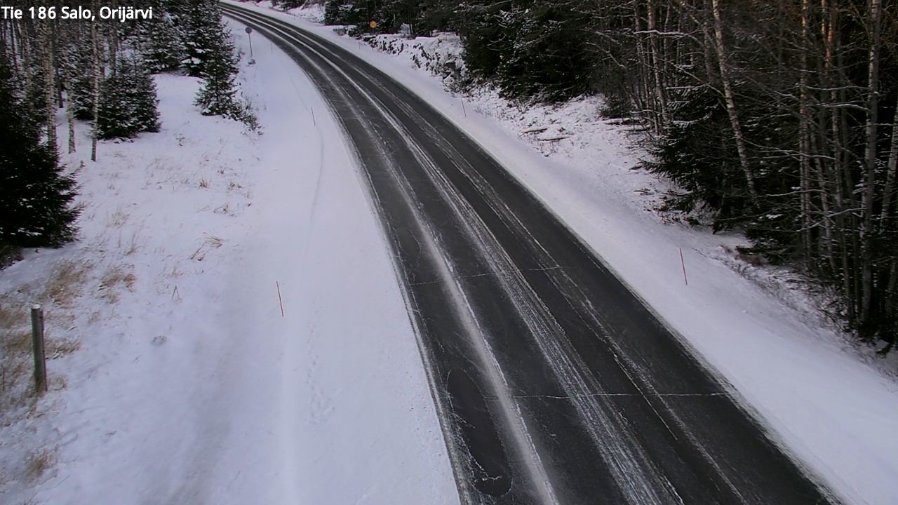 Kelikamerat Kuva Tie 186 Salo, Orijärvi, Salo, Varsinais-Suomi