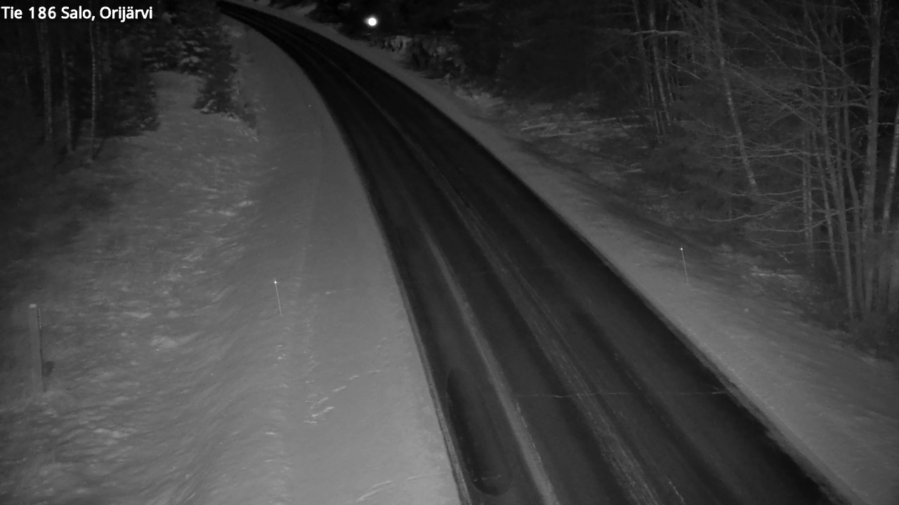 Weather Camera Image Road 186 Salo, Orijärvi, Salo, Varsinais-Suomi