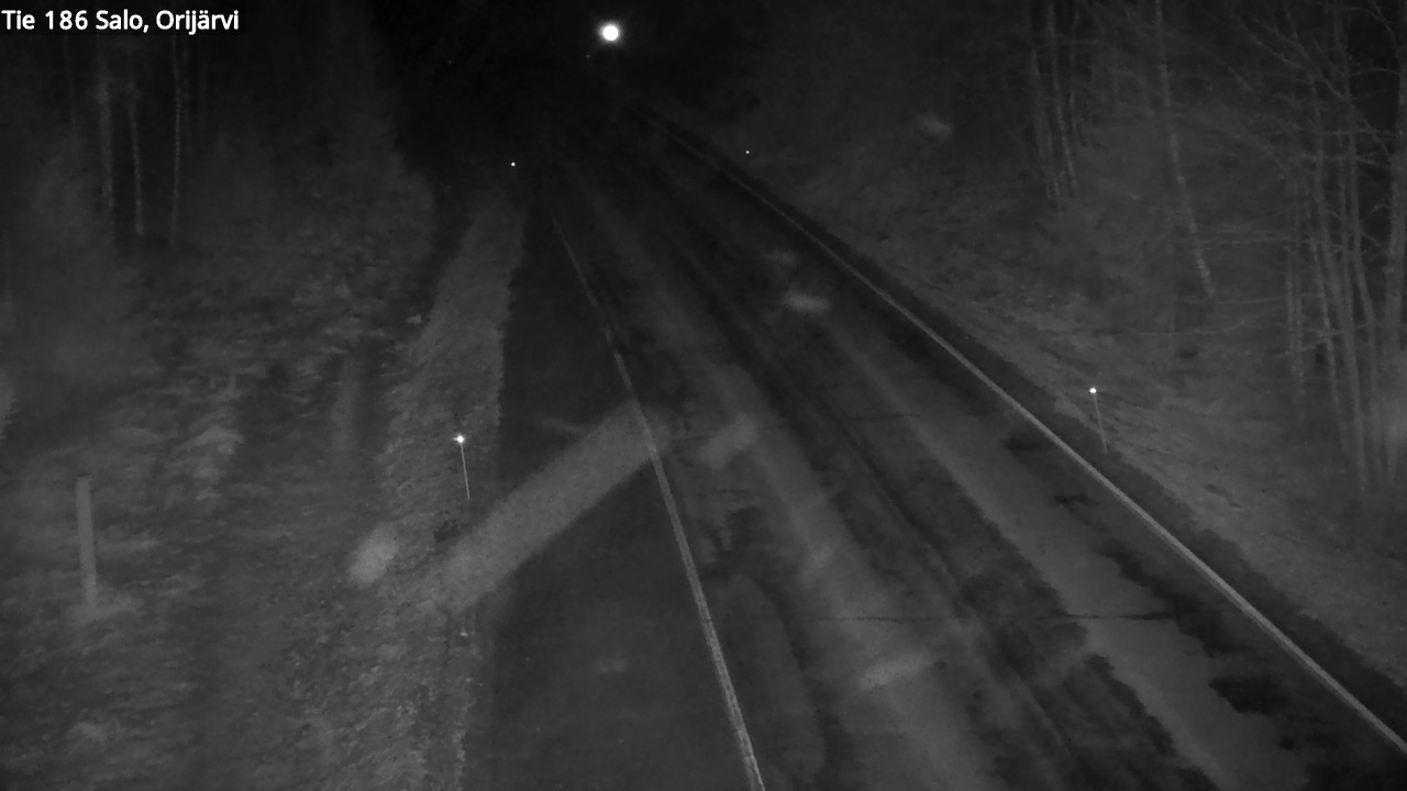 Weather Camera Image Road 186 Salo, Orijärvi, Salo, Varsinais-Suomi