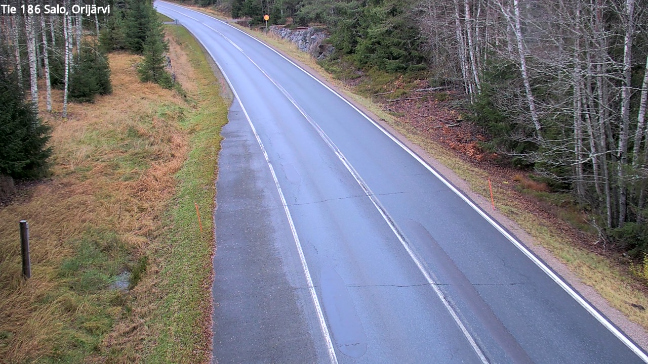 Kelikamerat Kuva Tie 186 Salo, Orijärvi, Salo, Varsinais-Suomi