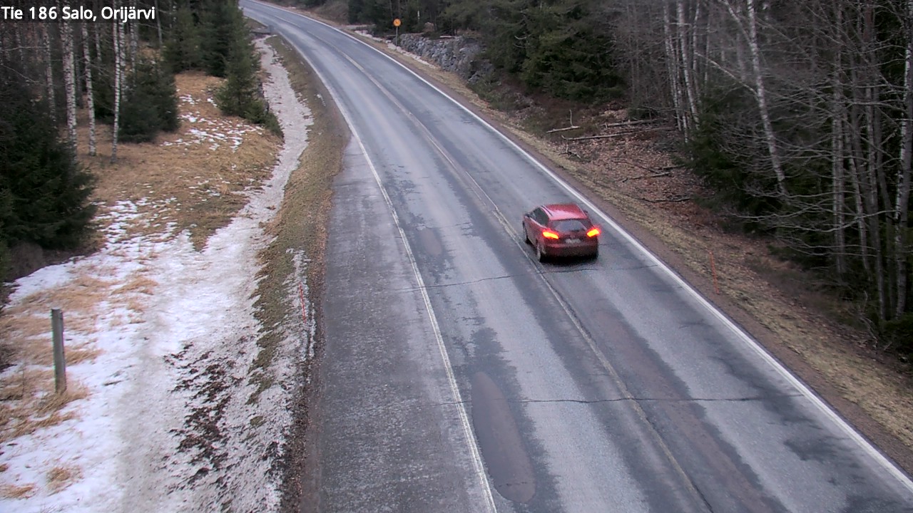 Kelikamerat Kuva Tie 186 Salo, Orijärvi, Salo, Varsinais-Suomi