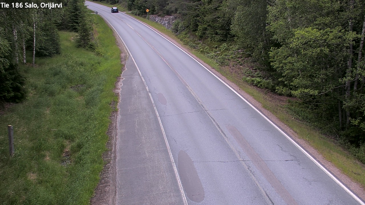 Weather Camera Image Väg 186 Salo, Orijärvi, Salo, Varsinais-Suomi