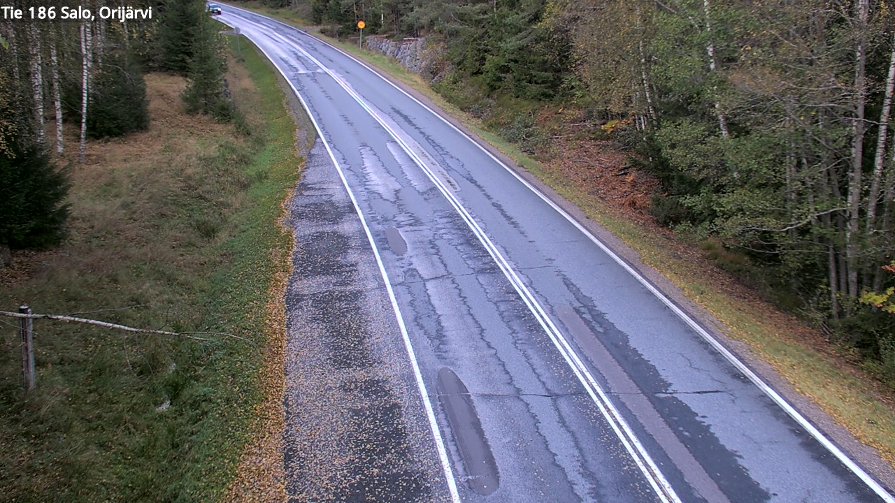 Weather Camera Image Road 186 Salo, Orijärvi, Salo, Varsinais-Suomi