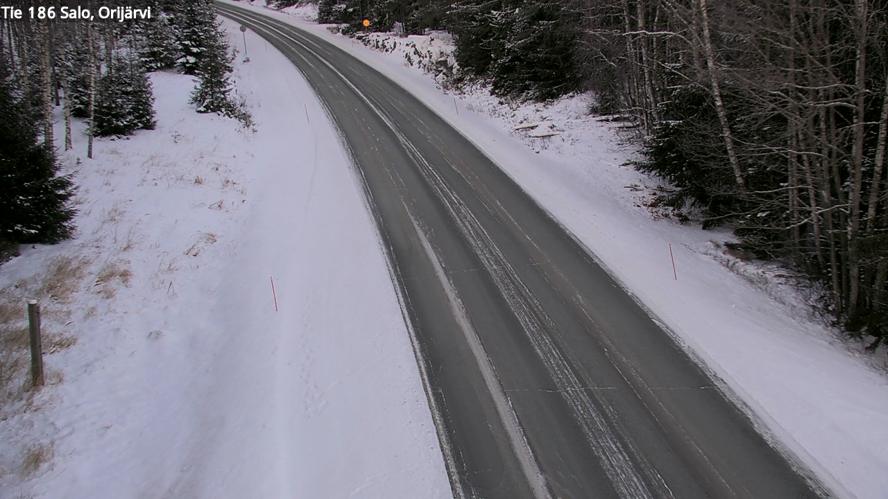 Kelikamerat Kuva Tie 186 Salo, Orijärvi, Salo, Varsinais-Suomi