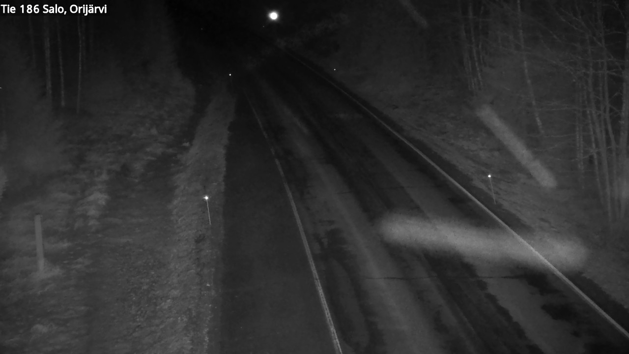 Weather Camera Image Road 186 Salo, Orijärvi, Salo, Varsinais-Suomi