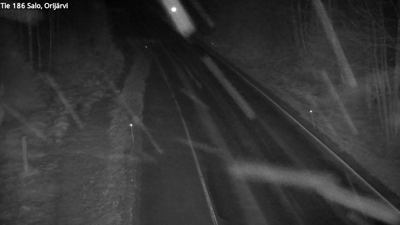 Weather Camera Image Road 186 Salo, Orijärvi, Salo, Varsinais-Suomi