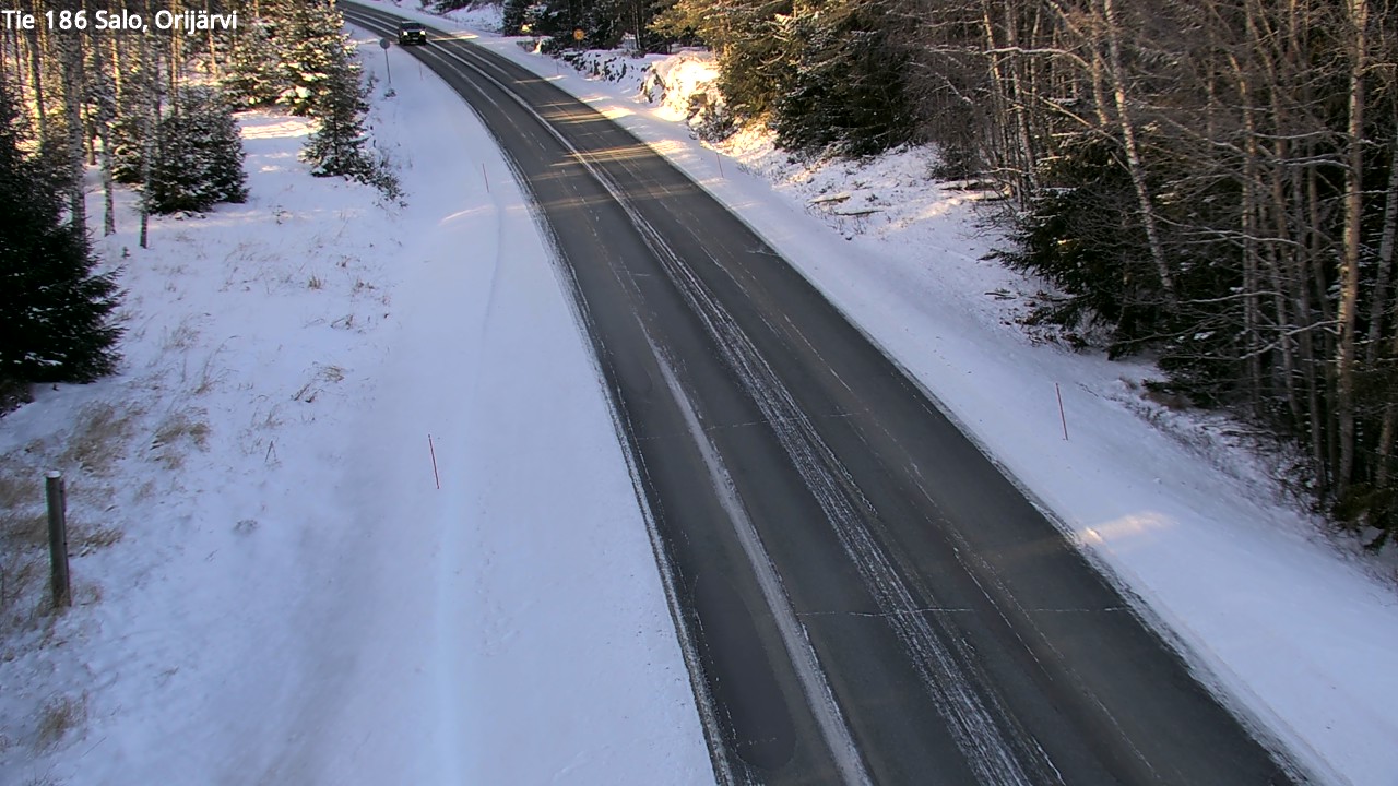 Weather Camera Image Road 186 Salo, Orijärvi, Salo, Varsinais-Suomi