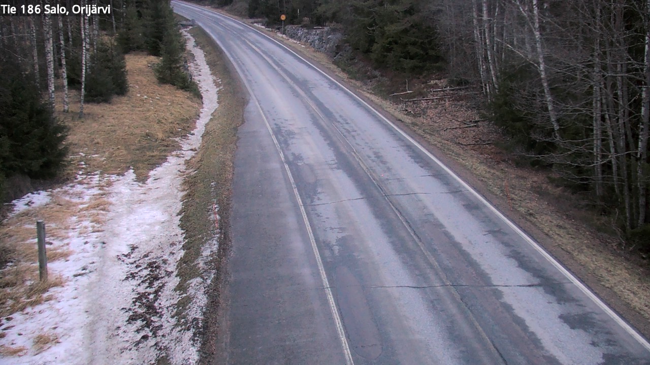 Weather Camera Image Road 186 Salo, Orijärvi, Salo, Varsinais-Suomi
