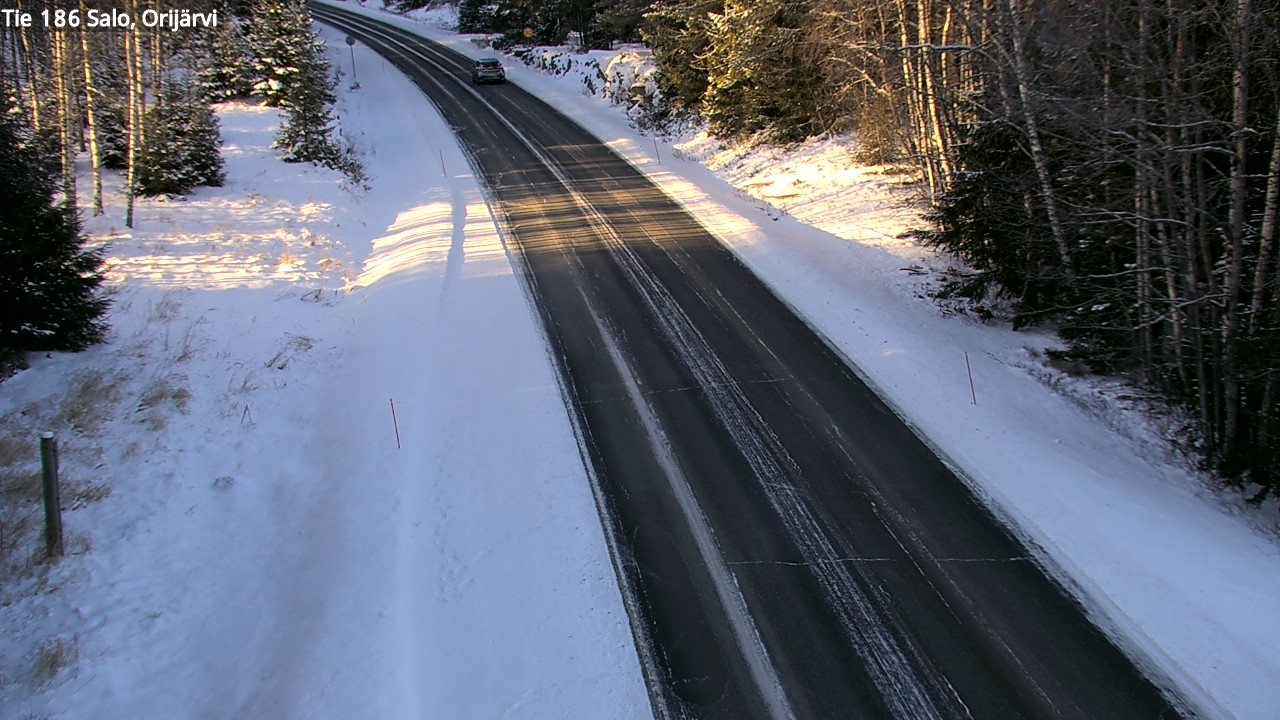Weather Camera Image Road 186 Salo, Orijärvi, Salo, Varsinais-Suomi