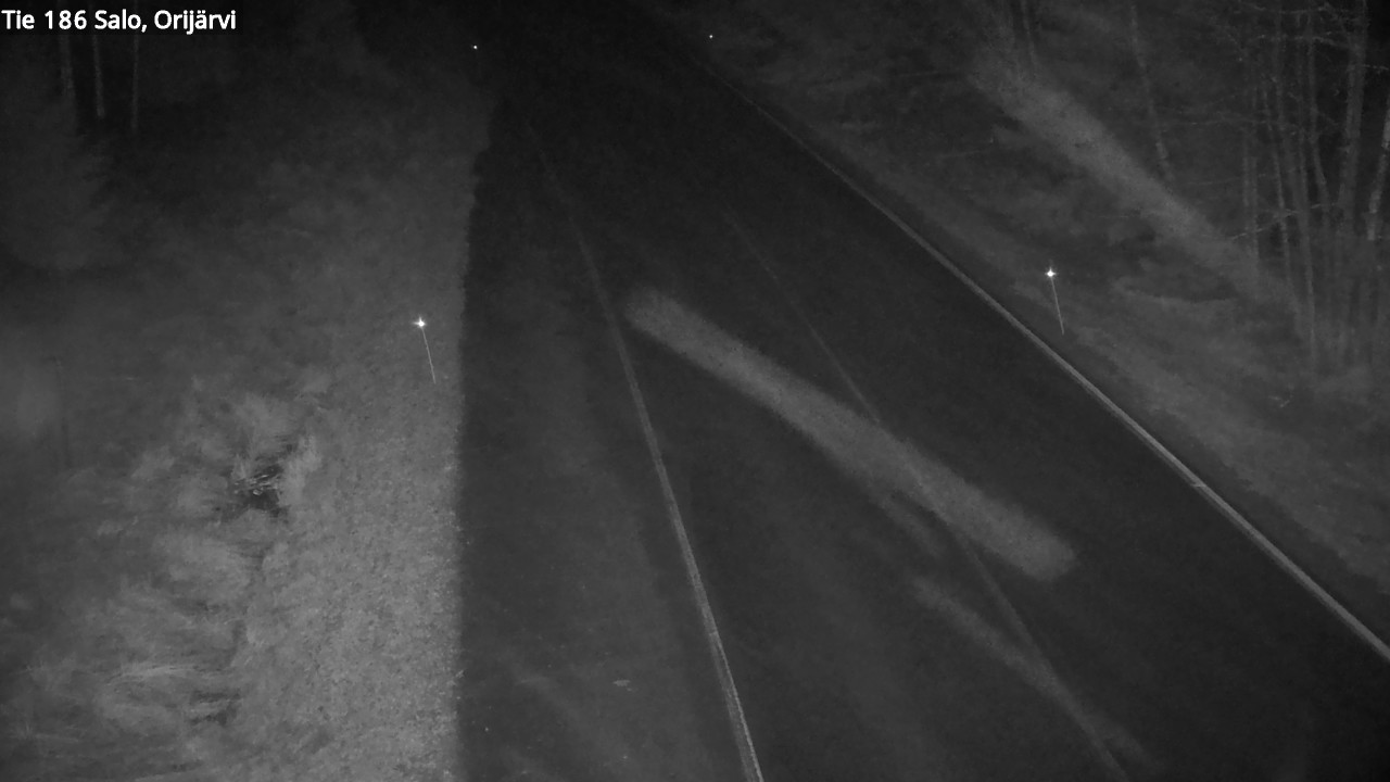 Weather Camera Image Väg 186 Salo, Orijärvi, Salo, Varsinais-Suomi