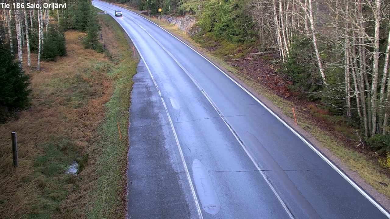 Kelikamerat Kuva Tie 186 Salo, Orijärvi, Salo, Varsinais-Suomi