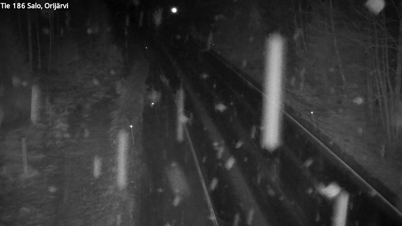 Weather Camera Image Väg 186 Salo, Orijärvi, Salo, Varsinais-Suomi