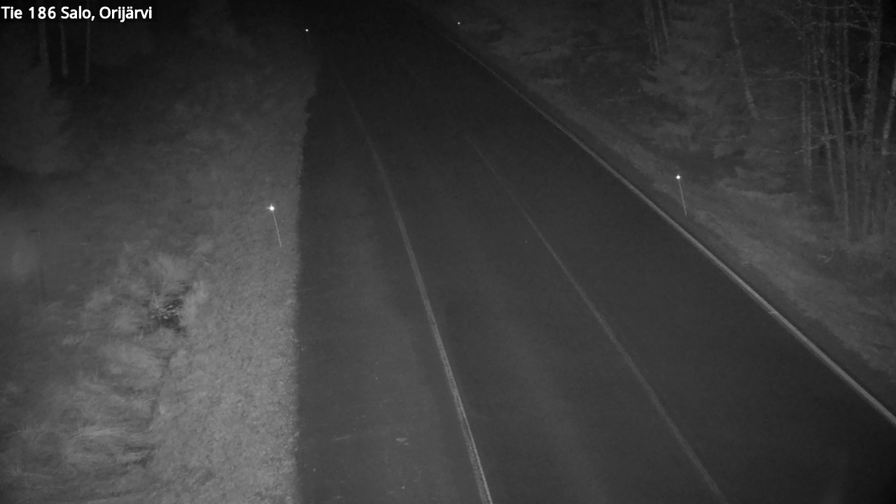 Weather Camera Image Väg 186 Salo, Orijärvi, Salo, Varsinais-Suomi